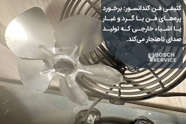 کثیفی یا مشکل در فن کندانسور